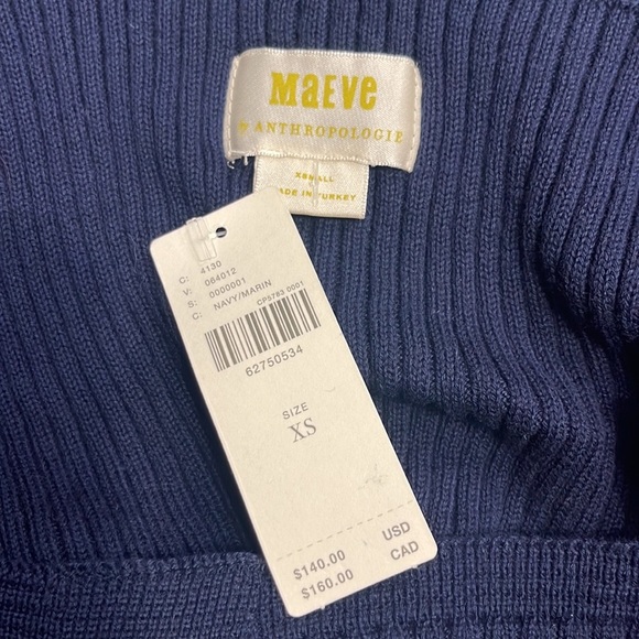 NWT MAEVE Anthropologie Puff Sleeve Dress - Picture 4 of 5